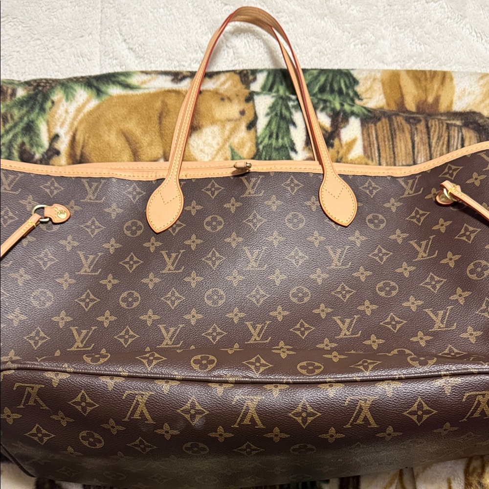 Louis Vuitton Brown Monogram Handbag